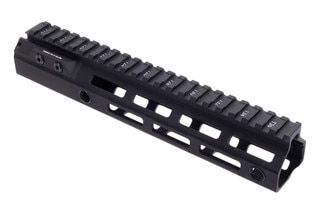 Laser engraved T-marked Picatinny rail on the Mod 4 handguard